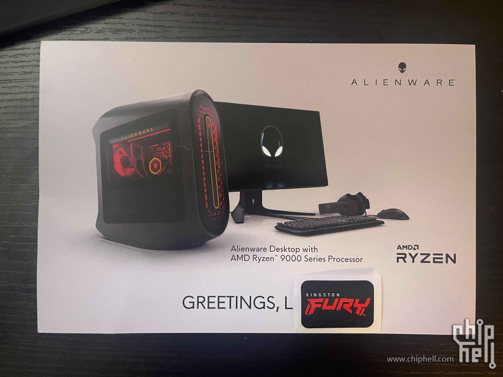 Ryzen 9000 anuncio Alienware