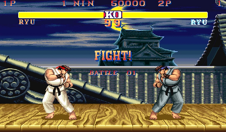 Street Fighter 2 Arcade Pixel Perfect