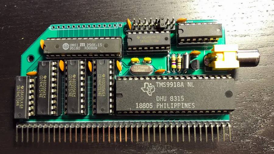 TMS9918A el chip gráfico más copiado de la historia