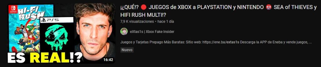 Xbox Third partir Alvaro