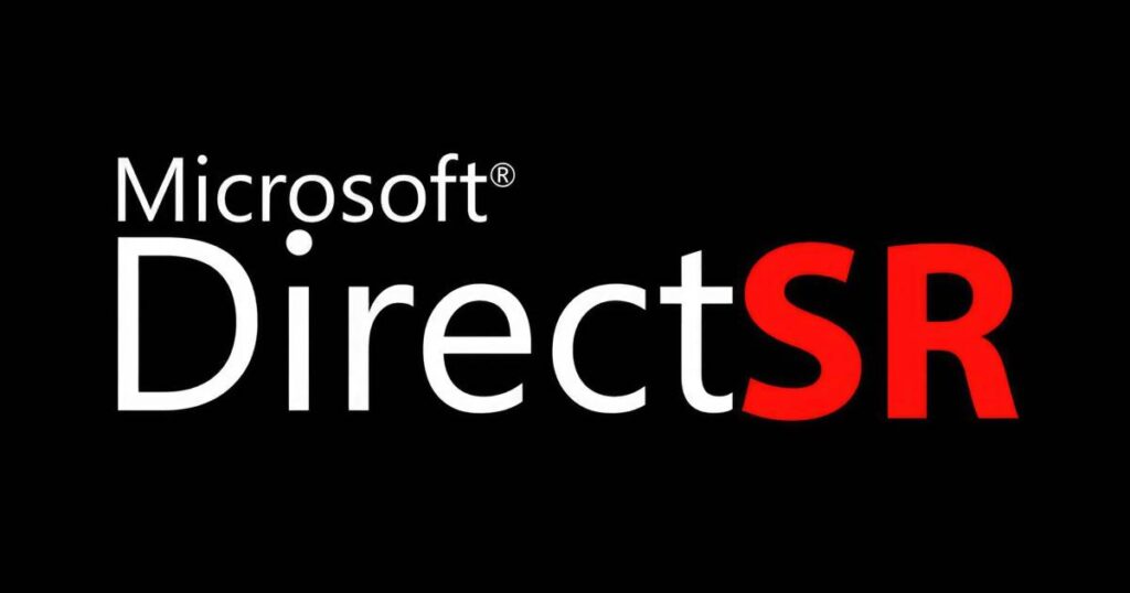 DirectSR Microsoft Portada