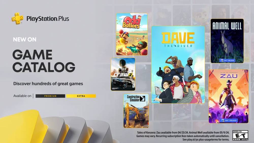 PlayStation Plus Abril 2024 Extra Premium