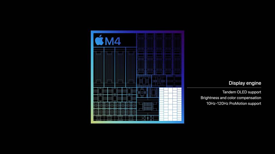 Display Engine Apple M4
